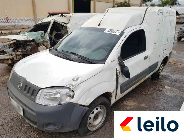 LOTE 019 - FIAT FIORINO FURGAO HARD WORKING EVO 2020