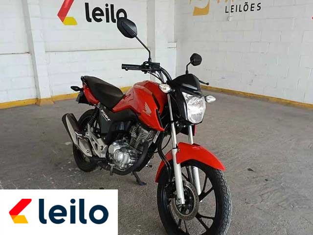 LOTE 019 - HONDA CG 160 FAN 2023