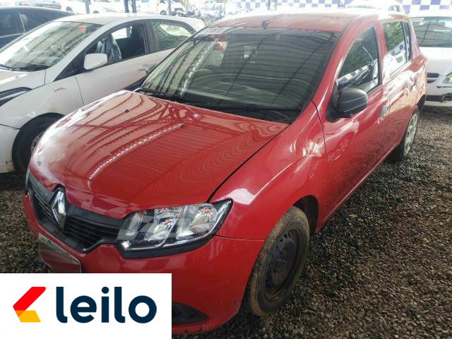 LOTE 015 - RENAULT SANDERO AUTENTIQUE 2017