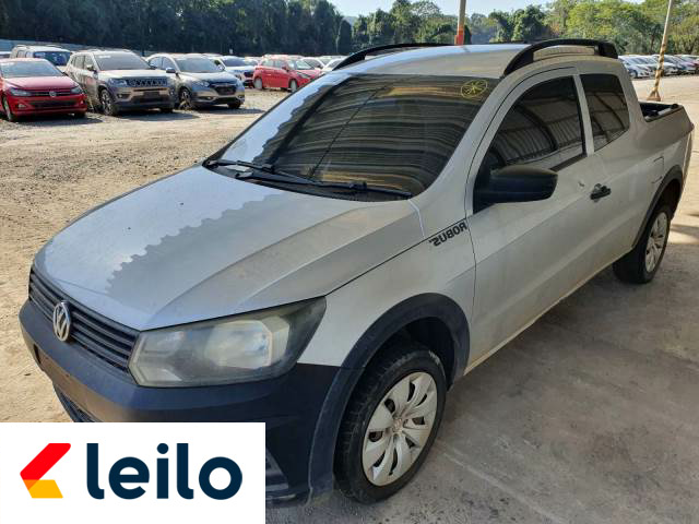 LOTE 034 - VOLKSWAGEN SAVEIRO CD ROBUST 2018