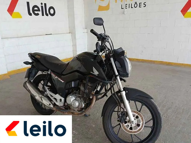 LOTE 020 - HONDA CG 160 FAN 2019