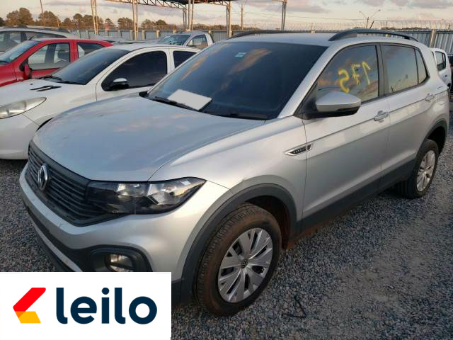 LOTE 009 - VOLKSWAGEN T-CROSS SENSE 2021