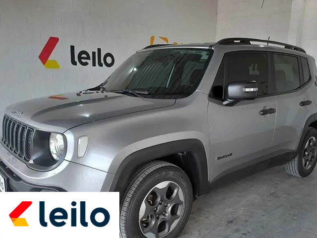 LOTE 012 - JEEP RENEGADE SE 2021 