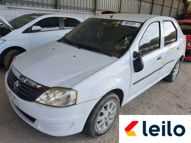 LOTE 011 - RENAULT LOGAN AUTENTIQUE 2012