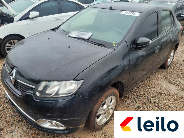 LOTE 002 - RENAULT LOGAN EXCLUSIVE 2015