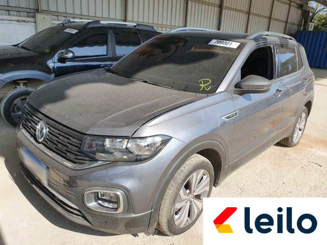 LOTE 011 - VOLKSWAGEN T-CROSS HIGHLINE 250 2020