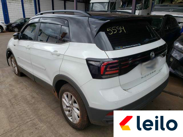 LOTE 023 - VOLKSWAGEN T-CROSS SENSE 200 2020