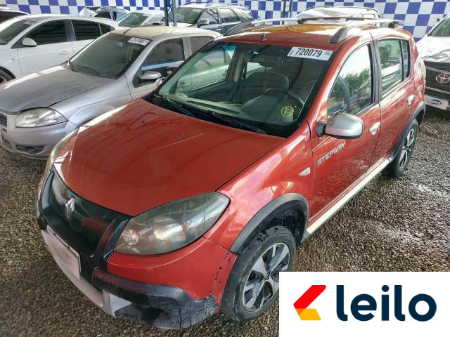 LOTE 009 - RENAULT SANDERO STEPWAY 2013