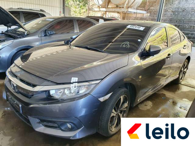 LOTE 012 -  HONDA CIVIC EX 2017