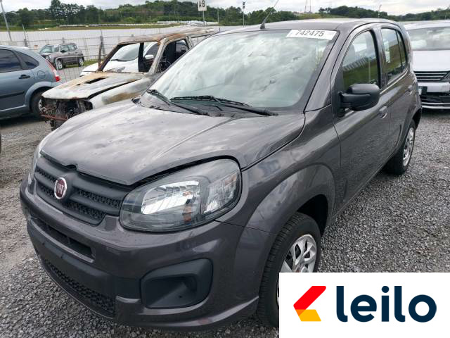 LOTE 013 - FIAT UNO ATTRACTIVE EVO 2021